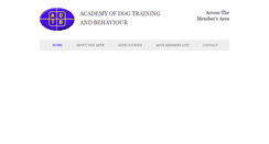 Desktop Screenshot of dogtraining-online.co.uk
